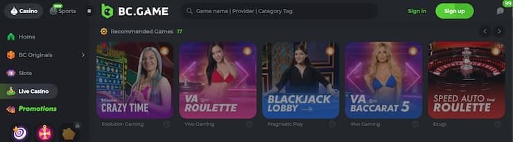 Discover Excitement with BC.Game Cryptocurrency Casino
